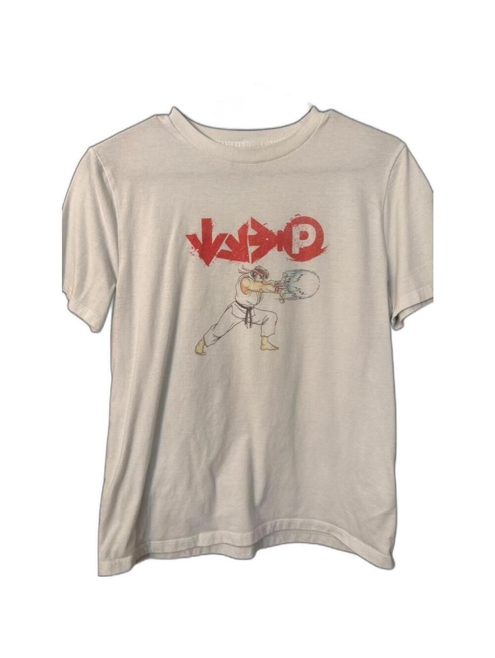 Gap Kid's White and Red Tshirt Size XL Husky